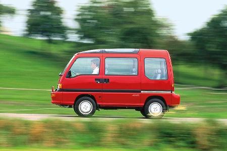 Subaru Libero (FA8), Seitenansicht