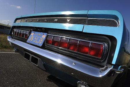 Shelby Mustang GT 500, Baujahr 1969, Heck
