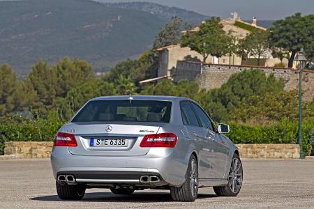 Mercedes E 63 AMG, Heck, Rückansicht