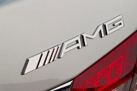 Mercedes E 63 AMG, Emblem, Typenbezeichnung