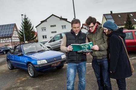 Peugeot 205 Cabriolet CJ, Frontansicht