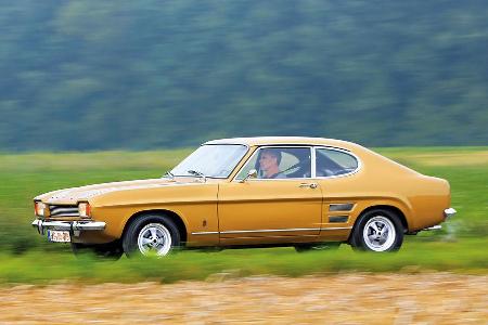 Ford Capri 2300 GT, Seitenansicht