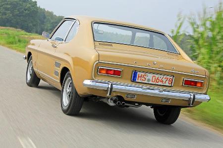 Ford Capri 2300 GT, Heckansicht