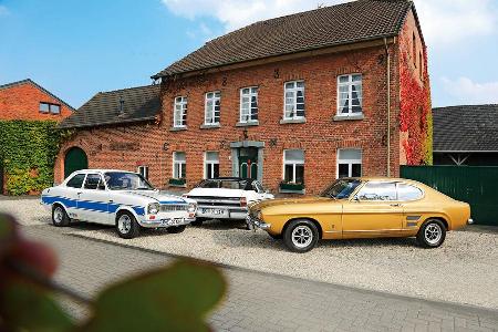 Ford Capri 2300 GT, Taunus 2.0 GXL, Escort RS 2000