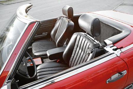 Mercedes-Benz 300 SL, Sitze