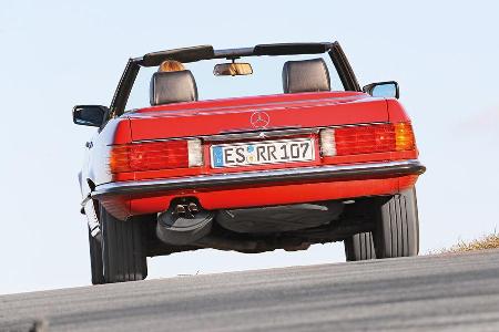 Mercedes-Benz 300 SL, Heckansicht