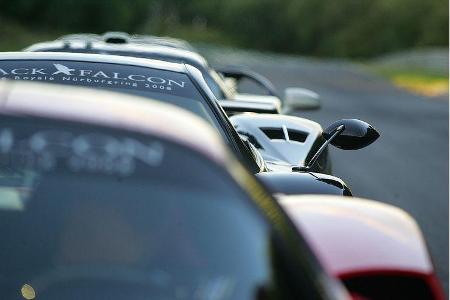 Ein großzügiges Zeitfenster ermöglichte, dass alle Fahrzeuge aus Privatbesitz bestens für die Nordschleife präpariert wurden.