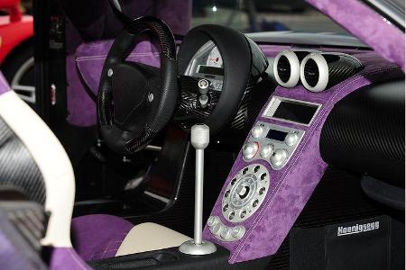 Aber auch wenn die gestoppte Zeit nur den letzten Platz für den Koenigsegg bedeutet, liegt die Zeit noch immer auf absolutem...