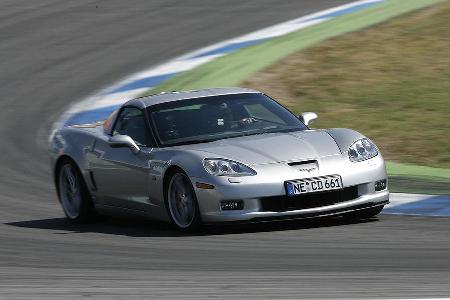 Während sich die Corvette Z06 ...