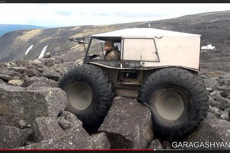 Ebenso einfach wie der Antrieb ist auch der Aufbau gehalten.