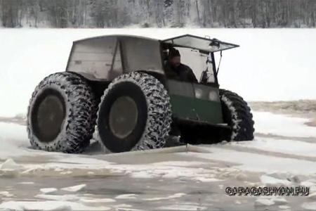 Amphibien-Geländewagen von Alexei Garagashyan