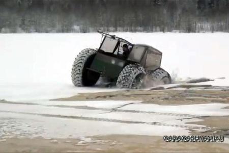 Amphibien-Geländewagen von Alexei Garagashyan