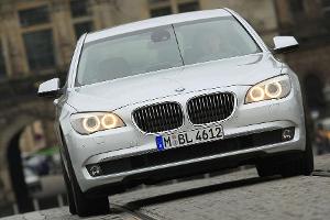 Erste Fahrt im BMW 750Li