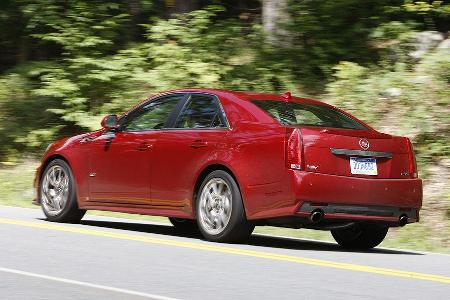 Der stattliche CTS-V hat auch fahrdynamisch einiges auf dem Kasten.