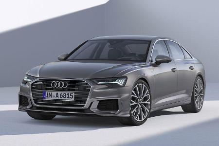 Audi A6 Limousine 50 TDI Quattro grau (2018)