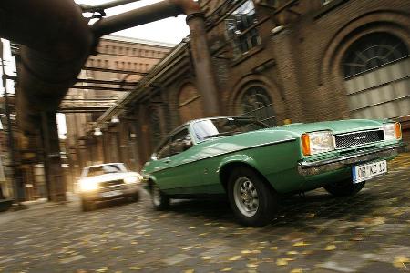 Der erste Capri ist längst ein etablierter Klassiker, der Capri III ein beliebtes Macho-Muscle-Car für Manta-B Oppositionelle.