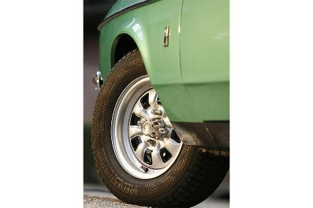 13-Zoll-Räder mit 185er Bereifung müssen ausreichen.