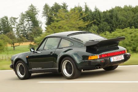 Porsche 911 turbo 3.3, Seitensnsicht