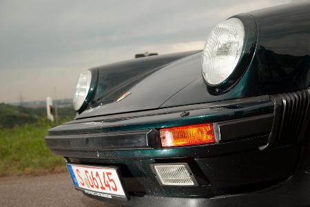 Porsche 911 turbo 3.3, Frontscheinwerfer