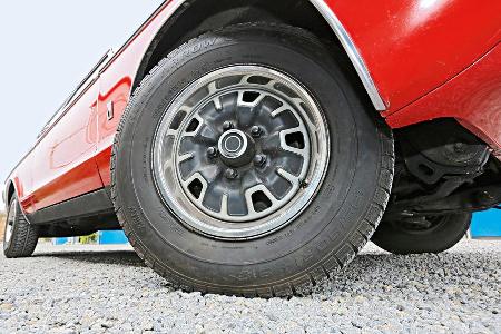 Ford Taunus 2300 GXL, Rad, Felge