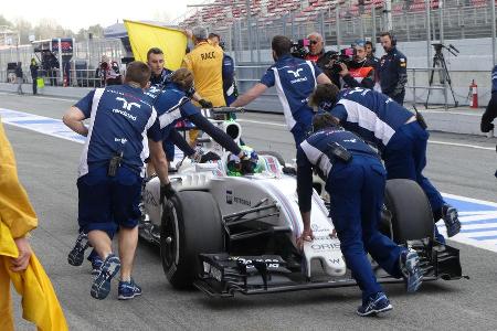 Felipe Massa - Williams - Formel 1-Test - Barcelona - 24. Februar 2016