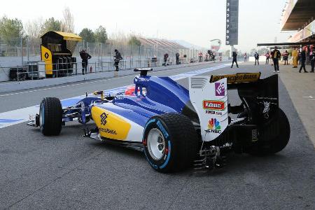 Felipe Nasr - Sauber - Formel 1-Test - Barcelona - 24. Februar 2016