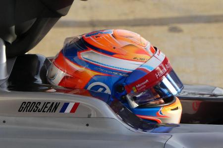 Romain Grosjean - Haas F1 - Formel 1-Test - Barcelona - 24. Februar 2016