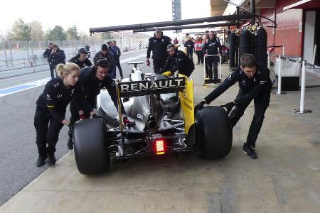 Kevin Magnussen - Renault F1 - Formel 1-Test - Barcelona - 24. Februar 2016