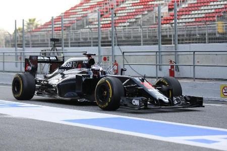 Jenson Button - McLaren - Formel 1-Test - Barcelona - 24. Februar 2016
