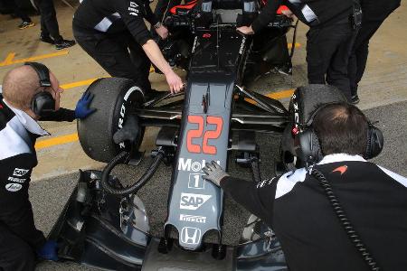 Jenson Button - McLaren - Formel 1-Test - Barcelona - 24. Februar 2016