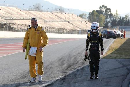 Kevin Magnussen - Renault F1 - Formel 1-Test - Barcelona - 24. Februar 2016