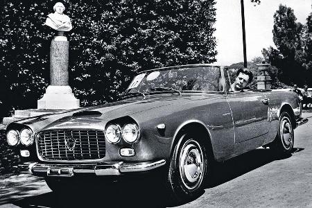 Lancia Flaminia Cabriolet, Seitenansicht