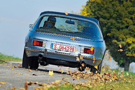 Jensen Interceptor SP, Heckansicht