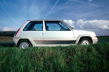 Renault 5 GT Turbo, Seitenansicht