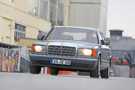 Mercedes 420 SE, Frontansicht