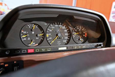 Mercedes 420 SE, Rundinstrumente