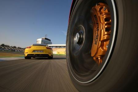 Porsche 911 Carrera S, Mercedes-AMG GT, Impression