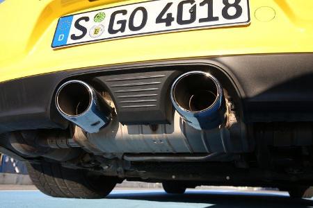 Porsche 911 Carrera S, Endrohre