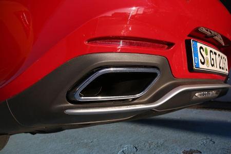 Mercedes-AMG GT, Endrohre