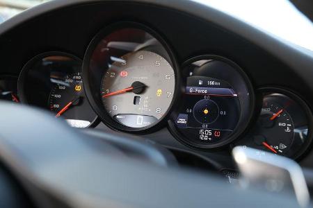 Porsche 911 Carrera S, Rundinstrumente