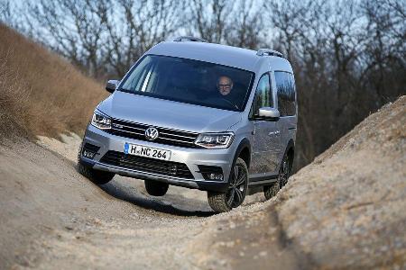 VW Caddy Alltrack 4x4 Fahrbericht