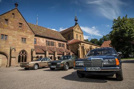 Lancia Gamma Coup 2.5 i.e., Mercedes 230 CE, Peugeot 504 TI Coup