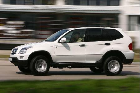 China Automobile importiert den Shuanghuan Ceo nach Deutschland.