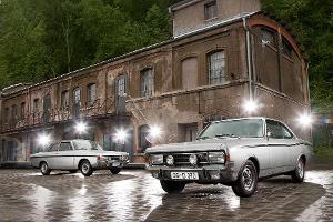Opel Rekord Sprint, Ford 17M RS, Frontansicht