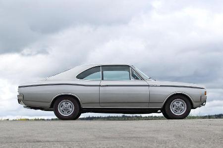 Opel Rekord Sprint, Seitenansicht