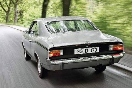 Opel Rekord Sprint, Heckansicht