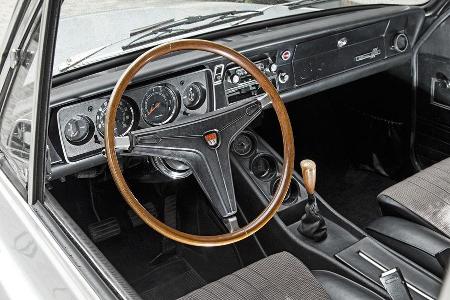 Ford 17M RS, Cockpit, Lenkrad