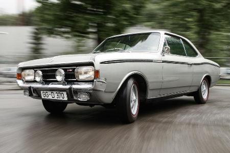 Opel Rekord Sprint, Seitenansicht