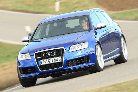 2008 setzt Audi mit dem neuen RS6 in der Klasse der potenten Oberen Mittelklasse ein Statement.