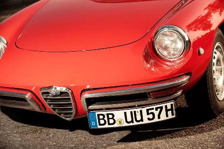 Alfa Spider 1750 Veloce, Motorhaube